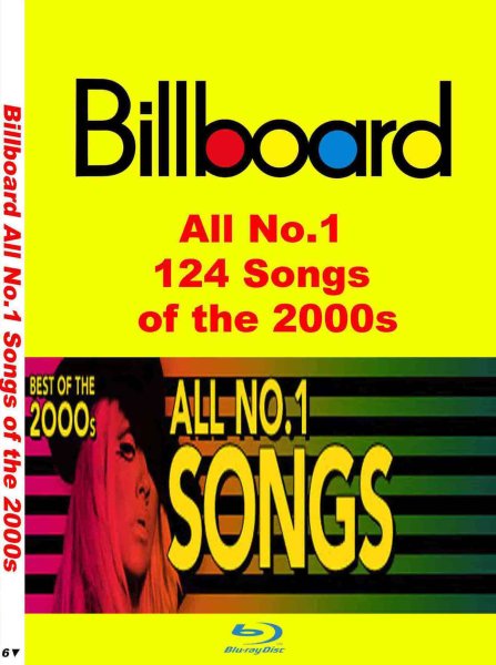 画像1: ブルーレイ6▼2000年代ビルボードNo.1プロモ124曲 Alicia Keys Beyonce Lady Gaga Mariah Carey Rihanna (1)