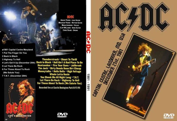 画像1: AC/DC 1991+1981 ACDC DVD (1)