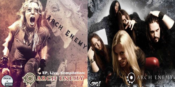 画像1: DVA10■アーチエネミーBootlegs.EP,Live,Compilation Arch Enemy MP3DVD (1)