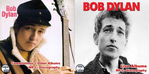 画像1: DVB10■ボブ・ディラン Compilationsアルバム +Live Albums Bob Dylan MP3DVD (1)