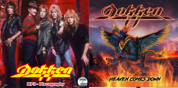 画像1: DVD6■Dokken 2023 全アルバム モンスターアイテム MP3DVD (1)