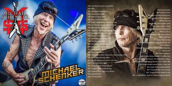 画像1: DVM8■マイケル・シェンカーの全て2022 M.S.G Michael Schenker Group MP3DVD (1)