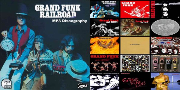 画像1: DVG2■グランドファンクレイルロード全アルバム モンスターアイテム Grand Funk Railroad MP3DVD (1)