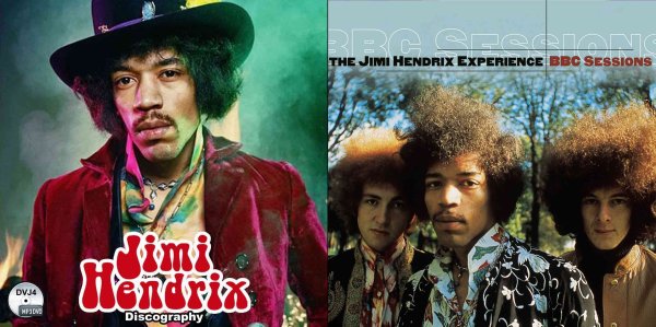 画像1: DVJ4■ジミ・ヘンドリックス 全アルバム モンスターアイテム Jimi Hendrix MP3DVD (1)