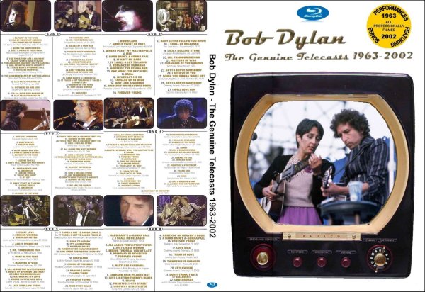 画像1: ブルーレイ Bob Dylan Genuine Telecasts 1963-2002 ボブ・ディラン Blu-ray (1)