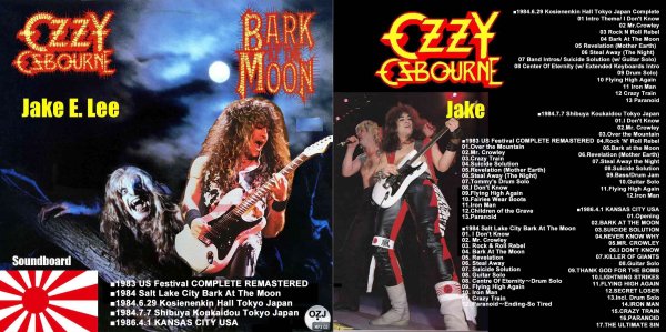 画像1: OZJ■Jake E. Lee 貴重サウンドボード音源 Ozzy Osbourne オジーオズボーン MP3CD (1)