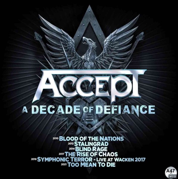 画像1: A47■アクセプトAccept-A Decade Of Defiance MP3CD (1)