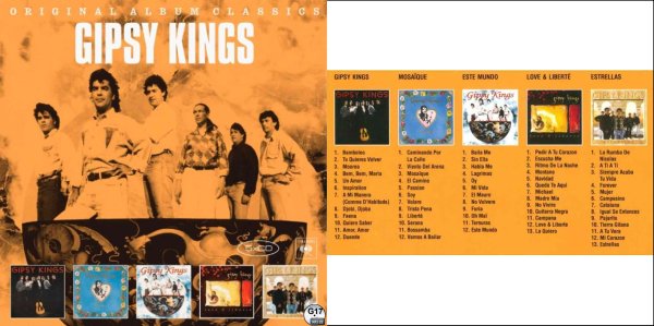 画像1: G17■ジプシー・キングス Gipsy Kings Original Album MP3CD (1)