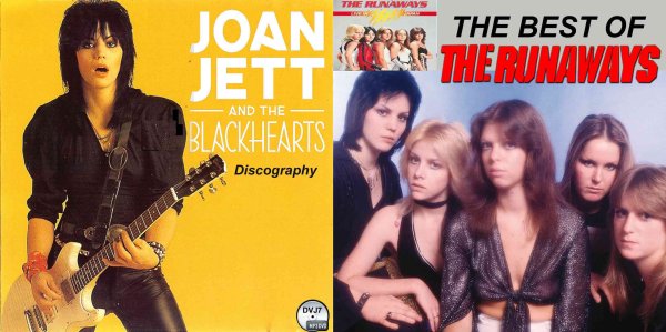 画像1: DVJ7■ジョーン・ジェット全アルバム モンスターアイテム Joan Jett The Runaways MP3DVD (1)