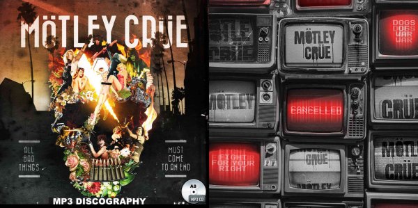 画像1: A8■モトリー・クルー 全スタジオアルバム＋ベストMotley Crue Discography MP3CD (1)