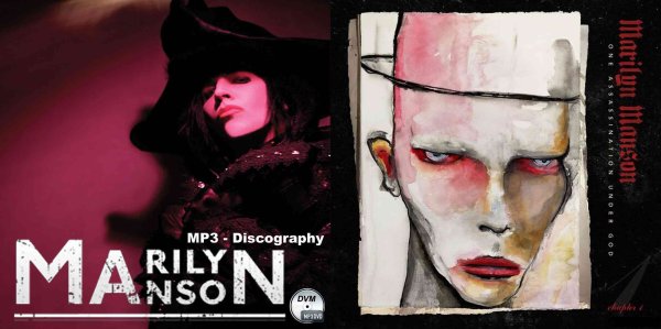 画像1: DVM■マリリン・マンソン2024全アルバム モンスターアイテム Marilyn Manson Discography MP3DVD (1)