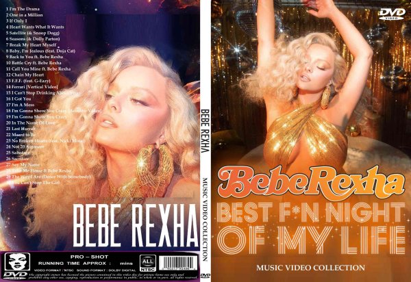 画像1: ビービー・レクサ 2024 全高画質プロモ Bebe Rexha DVD (1)