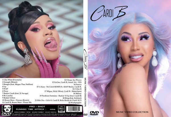 画像1: Cardi B 2024 最新プロモ DVD Bruno Mars (1)