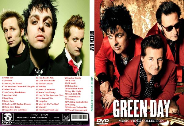 画像1: グリーン・デイ 2024高画質プロモ Green Day DVD (1)