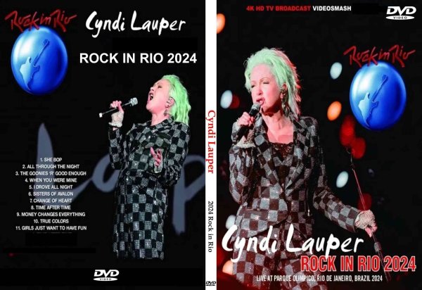 画像1: シンディ・ローパー2024 ROCK IN RIO Cyndi Lauper DVD (1)