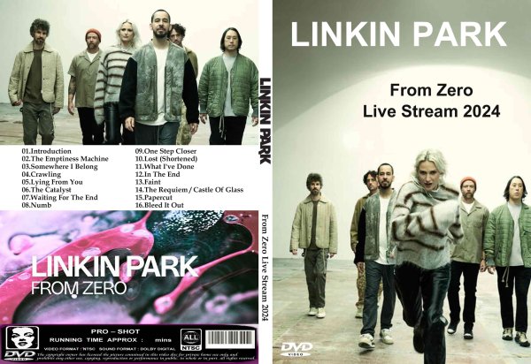 画像1: リンキン・パーク 2024再始動 LINKIN PARK DVD (1)