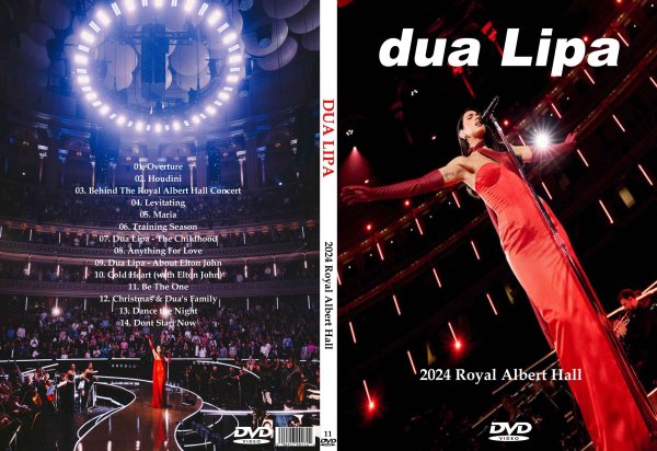 画像1: 11 デュア・リパ 2024ロイヤル・アルバート・ホール Dua Lipa DVD (1)