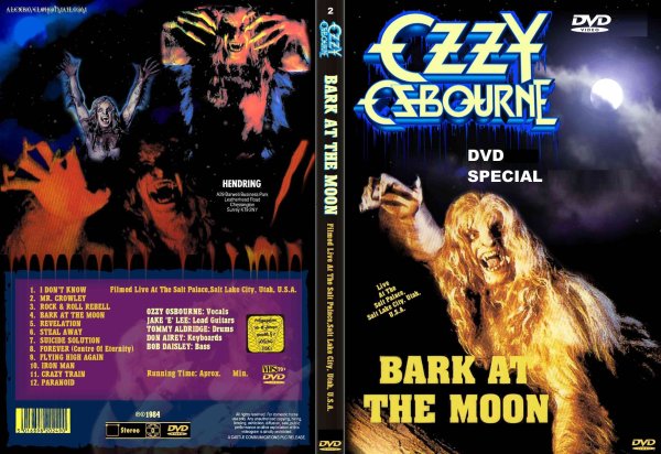 画像1: 2 オジーオズボーン BARK AT THE MOON 84 Ozzy Osbourne DVD (1)