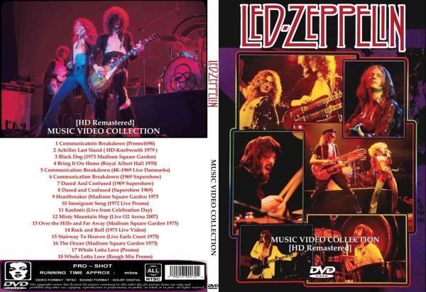 画像1: レッド・ツェッペリンHDリマスタープロモ Led Zeppelin DVD (1)