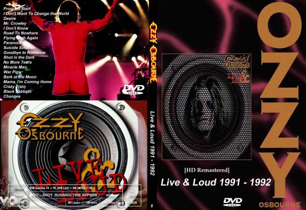 画像1: 5 オジー・オズボーン Live & Loud HDリマスターOzzy Osbourne DVD (1)