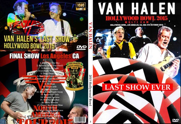 画像1: 3 ヴァン・ヘイレン 2015ラストショーVan Halen DVD (1)