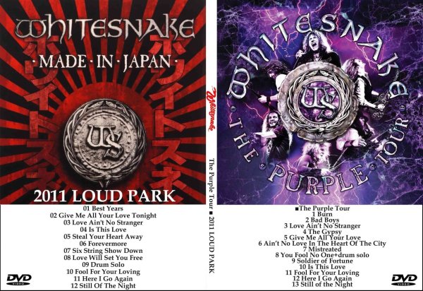 画像1: ホワイトスネイク The Purple Tour■2011 LOUD PARK Whitesnake DVD (1)