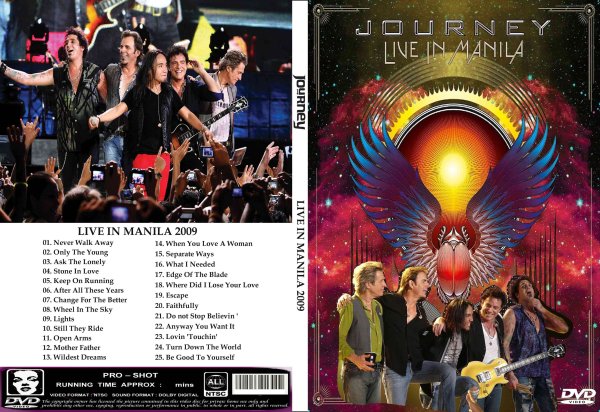 画像1: ジャーニー高画質マニラ 2009 Journey DVD (1)