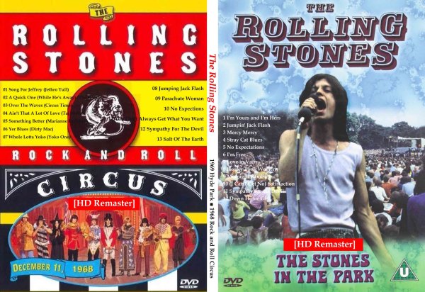 画像1: ローリング・ストーンズ1969 Hyde Park■1968 Rock and Roll Circus Rolling Stones DVD (1)