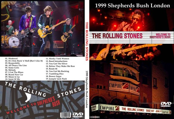 画像1: ローリング・ストーンズ 1999ロンドン Rolling Stones DVD (1)