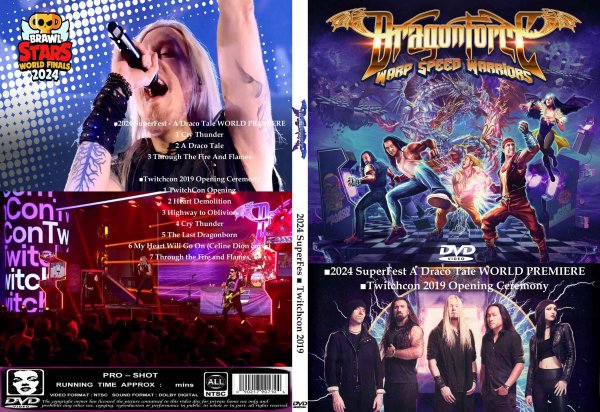画像1: ドラゴンフォース 2024 SuperFes■Twitchcon 2019 Dragonforce DVD (1)