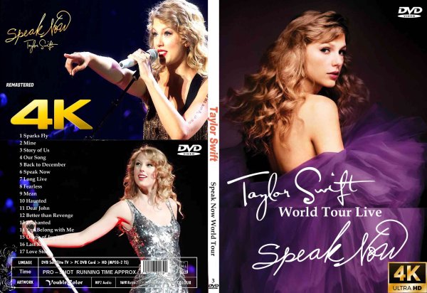 画像1: 3 テイラースウィフト Speak Now Tour Taylor Swift DVD (1)