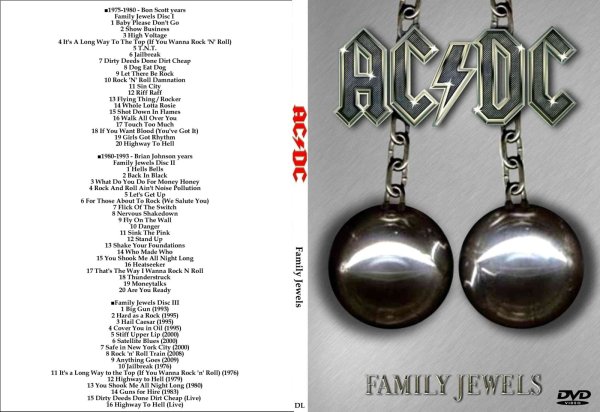 画像1: AC/DC DL Family Jewels 3dvdrip DVD (1)