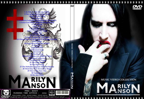 画像1: マリリン・マンソン 2025 高画質プロモ Marilyn Manson DVD (1)