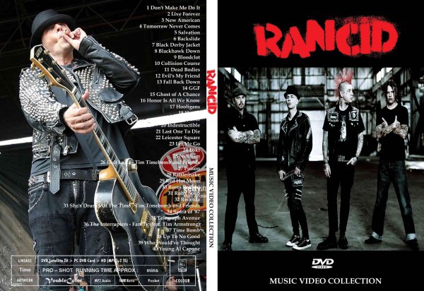 画像1: RANCID 2023高画質プロモ集 ランシド DVD (1)