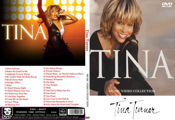 画像1: ティナ・ターナー高画質プロモ集 Tina Turner DVD (1)