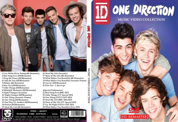 画像1: ワンダイレクション リマスタープロモ One Direction DVD (1)