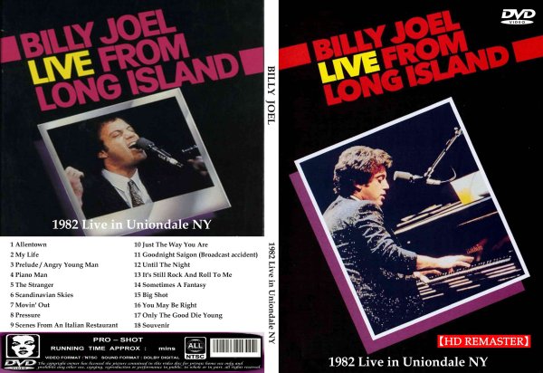 画像1: ビリー・ジョエル 1982 Uniondale Billy Joel DVD (1)