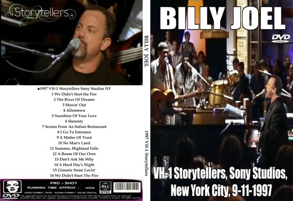 画像1: ビリー・ジョエル Storytellers日本語字幕 Billy Joel DVD (1)