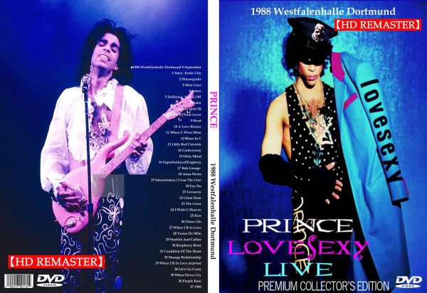 画像1: プリンス 1988 LOVESEXY Dortmund Prince DVD (1)