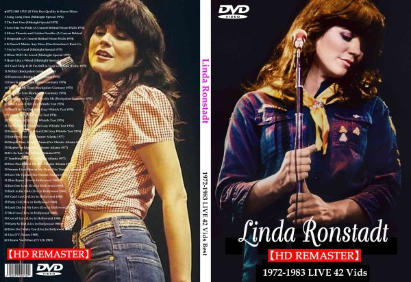 画像1: リンダ・ロンシュタット 1972-1983 LIVE 42 Linda Ronstadt DVD (1)