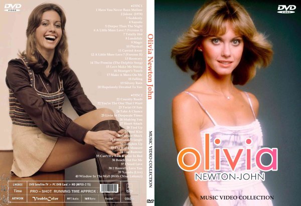 画像1: オリビアニュートンジョン2枚 2021プロモ Olivia Newton John DVD (1)