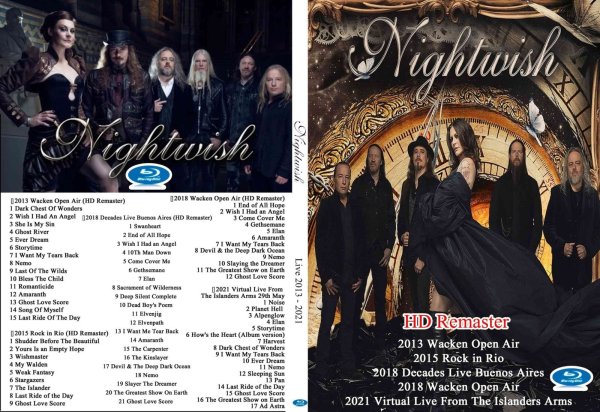 画像1: ブルーレイ Nightwish 2013－2021 モンスターアイテム フロール・ヤンセン ナイトウィッシュ Blu-ray (1)