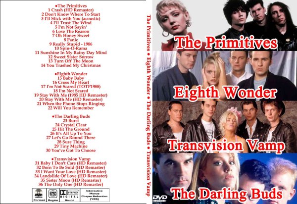 画像1: The Primitives●Eighth Wonder●The Darling Buds●Transvision Vamp DVD (1)
