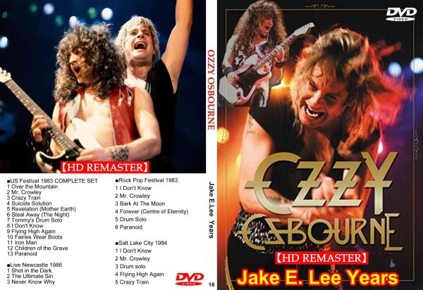 画像1: 18 オジーオズボーン ジェイク期リマスターOzzy Osbourne DVD (1)