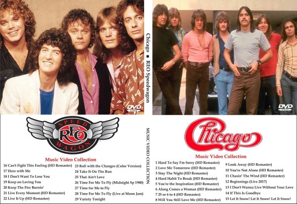 画像1: Chicago■REO Speedwagon 高画質プロモ DVD (1)