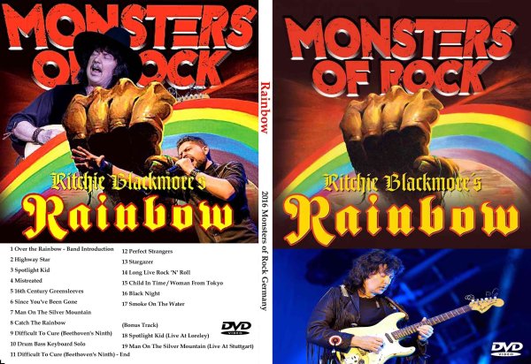 画像1: レインボー2016 復活ドイツ RAINBOW DVD 検 Deep Purple (1)