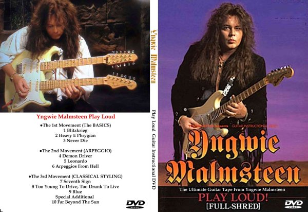 画像1: イングヴェイ究極ギターレッスン Yngwie Malmsteen DVD (1)