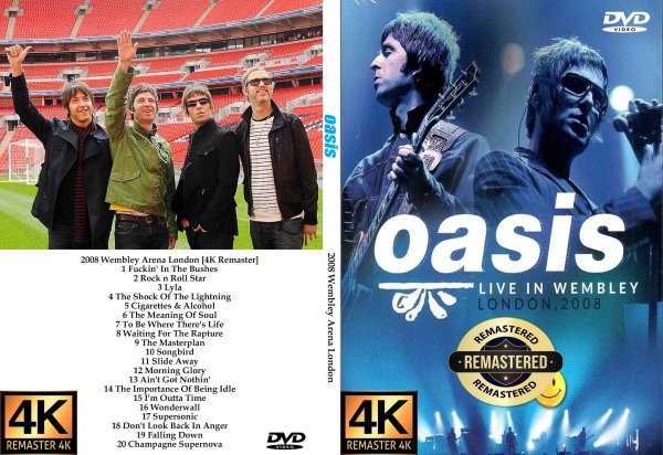 画像1: オアシス 2008 Wembley 4KリマスターOASIS DVD (1)