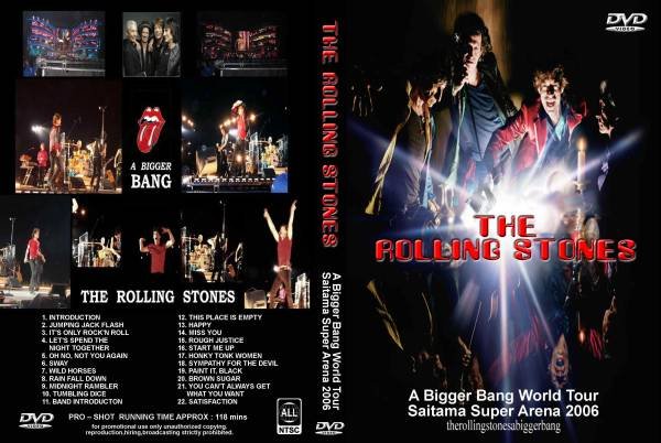 画像1: ローリング・ストーンズ  さいたま 2006 Rolling Stones DVD (1)