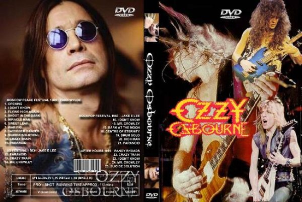 画像1: オジーオズボーン 80年代ライブ集 Ozzy Osbourne (1)